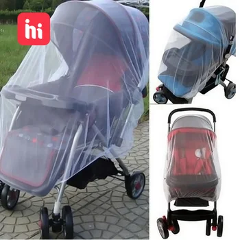 

HIPAC Baby Stroller Pushchair Mosquito Insect Shield Net Safe Infants Protection Mesh Stroller Accessories Mosquito Net 2017