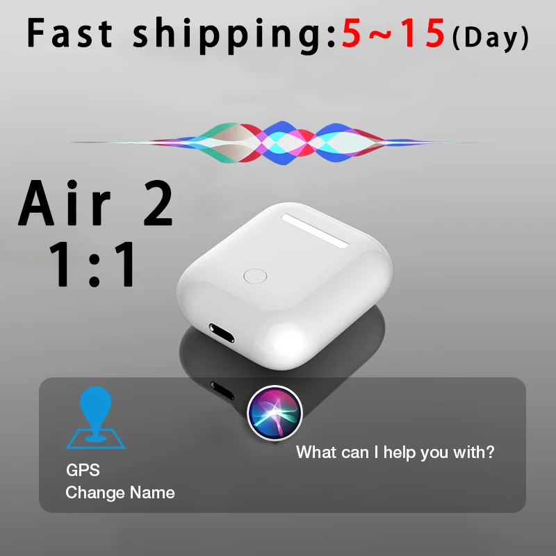 

New i1000 TWS copy 2 1:1 V5.0 Bluetooth headset wireless headset sound sensor headset 6D subwoofer pk i60 i80 i100 i200 i500 tws