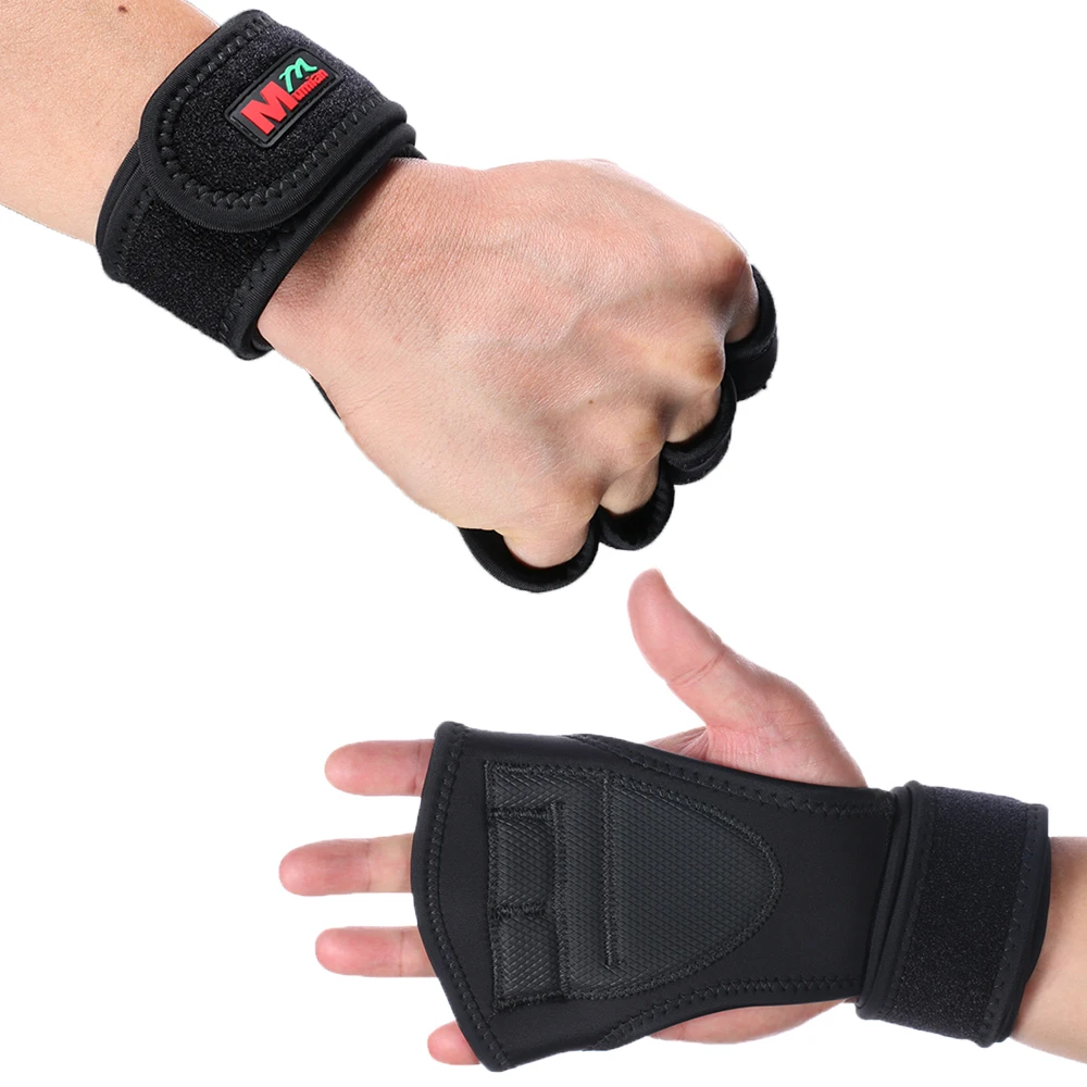 New Ventilated Weight Lifting Gloves with Built-In Wrist Wraps Great for Pull Ups Cross Training Fitness Weightlifting Men&ampWomen | Спорт и