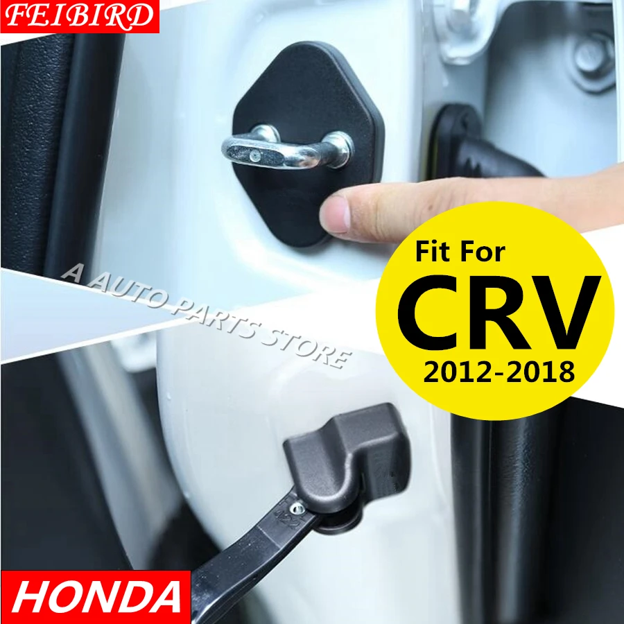 

Car Door Lock Decoration Cover Door Check Arm Protection Cover For Honda CRV CR-V 2012 2013 2014 2015 2016 2017 2018