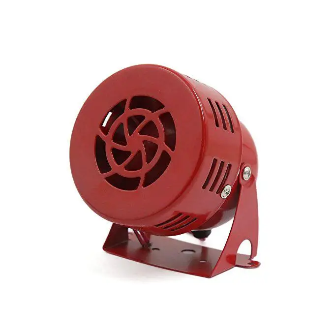 LumiParty автомобиль металлический DC 12V предупреждающий Громкий Рог труба красный