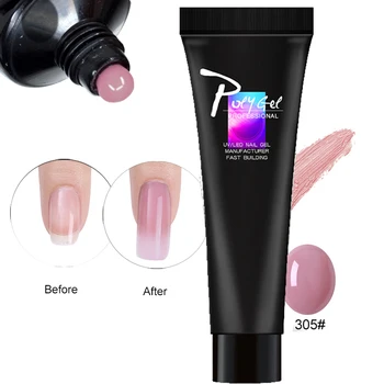 

Gel PolyGel for Nail Extension Gel Polish Colors UV Polish Forms Nail Extension Nail Art Gel Varnish Acrylic Slice Brush Nail