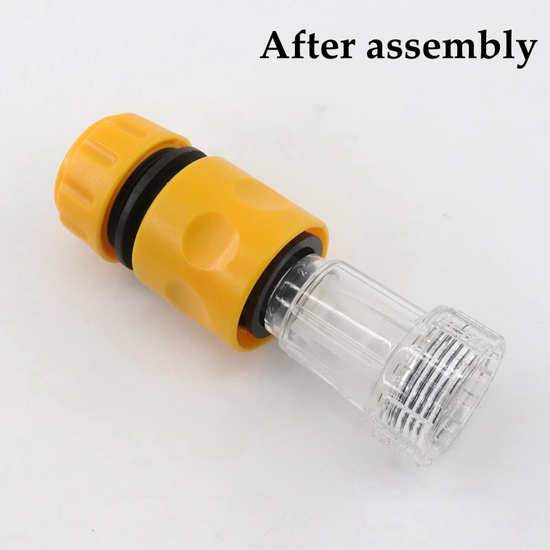 Car Washing Machine Adapter for High Pressure Washer Water Connector Filter Quick Connection Garden Hose Pipe Fitting