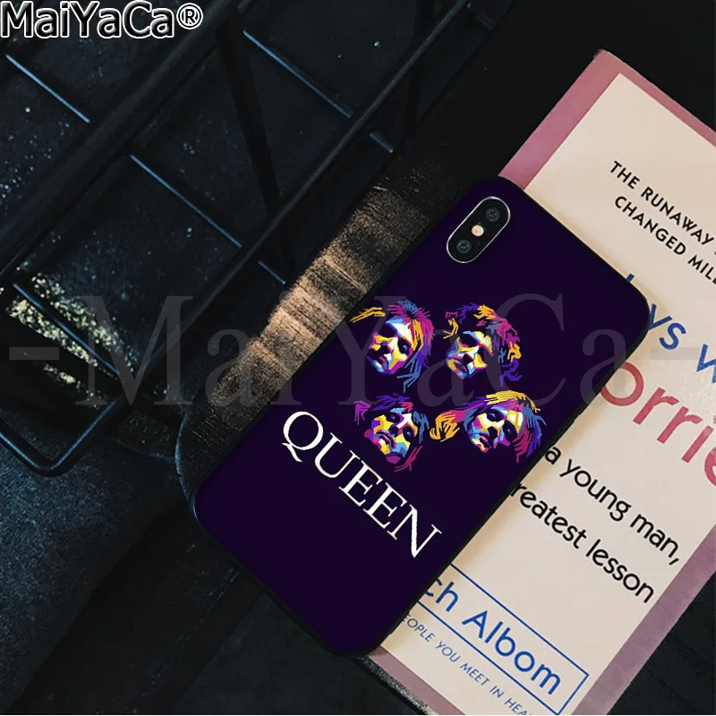 A9 MaiYaCa Фредди Меркури Queen Группа красочные милые аксессуары для телефона чехол для Apple iPhone 8, 7, 6, 6S Plus, X XS Макс 5 5S SE XR крышка - Цвет: A9