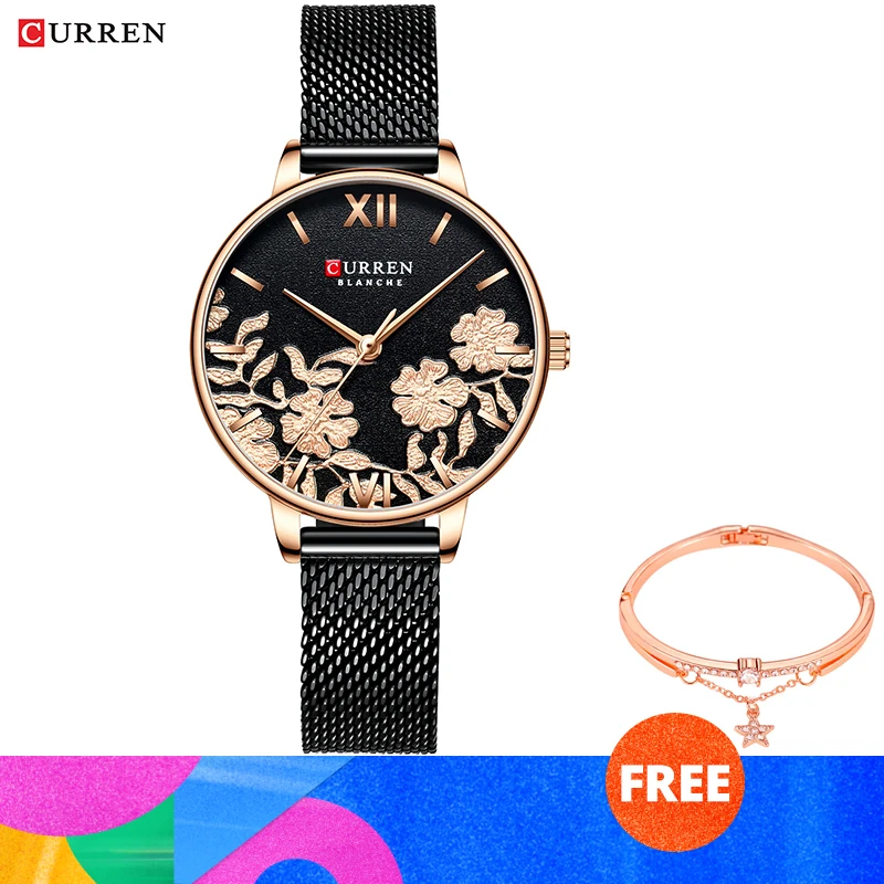 PopularGift Новый Стиль Тренд Ван дай биао водонепроницаемые кварцевые часы подарок