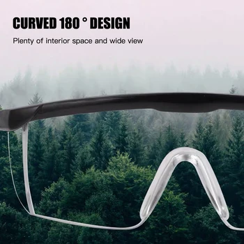 

Safety Glasses Anti Drool-proof Protective Glasses-anti-fog Protect Clear Vision High Definition Anti-splash&Flu&dust Goggles