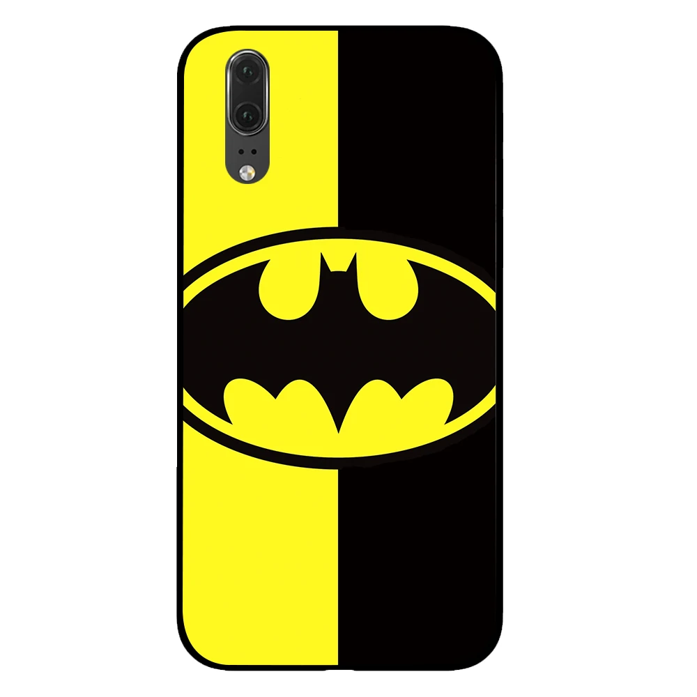 3 Классический супергерой для Marvel DC comic черный чехол для телефона huawei P30 P20 mate 10 20 Pro Lite Nova 3 4 3i чехол - Цвет: 3