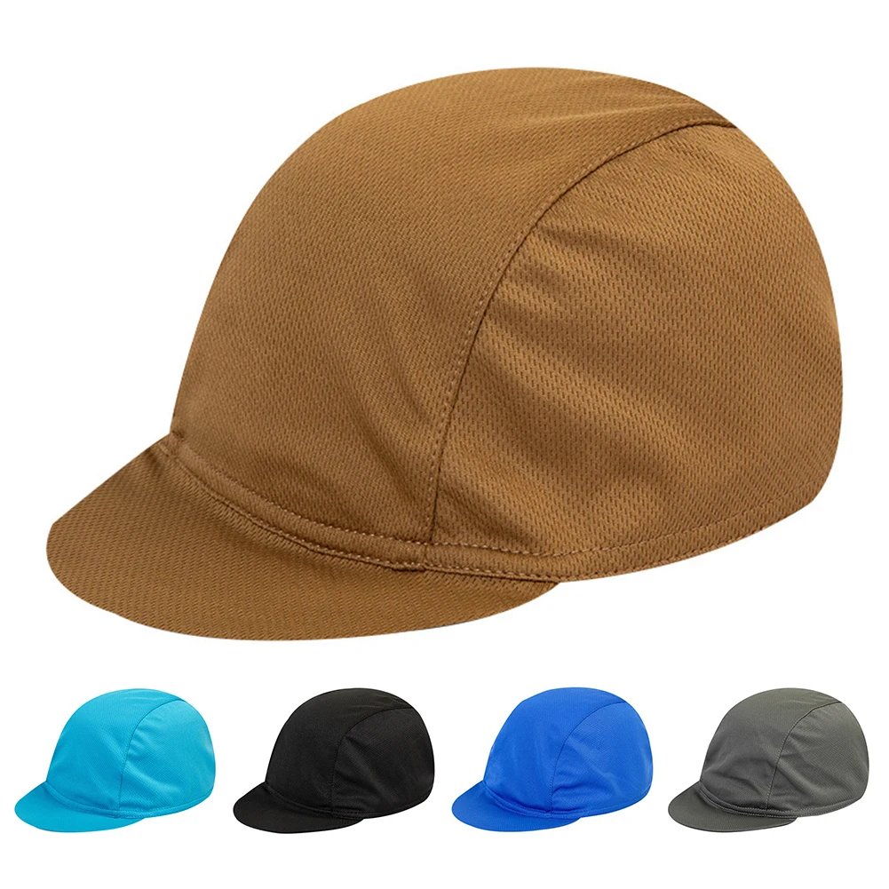 Unisex Sun Hat Adults Bicycle Cycling Sport Casual Solid Headwear Outdoor Elastic Visor Cap Bike Riding Sweatband UV Protection