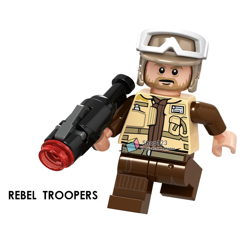 Первый заказ фламетрупер s Rebel Pilot Rebel солдатики для друзей - Цвет: Шоколад