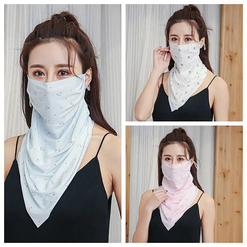 Лидер продаж уличная Ветрозащитная маска пылезащитные Зонт Ice Silk шеи Cover Protector Велосипеды уход за кожей лица маски, шарфы