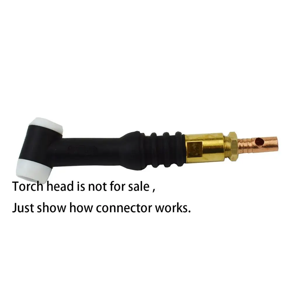 TIG Welding Torch Front Cable Connector Gas and Electric Integrated
