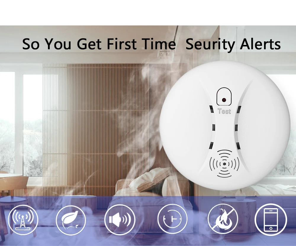 SMARTROL S11 S10 S10R Tuya Wifi/ Independent Smoke Alarm Fire Protection Independent Smoke Detector Sensor Fire Alarm Home SMARTROL S11 S10 S10R Tuya Wifi/ Independent Smoke Alarm Fire Protection Independent Smoke Detector Sensor Fire Alarm Home
