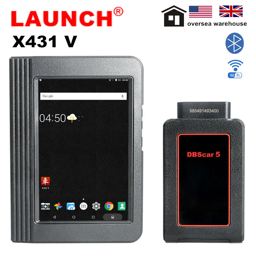 Оригинальный Старт X431 V 8 дюймов планшет Wifi/Bluetooth Полный Системы диагностический