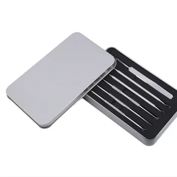 

6 Pcs/Set Blackhead Remover Pimple Blemish Comedone Acne Clip Blackhead Clip Acne Needle Remover Tool Set Acne Removal Needle