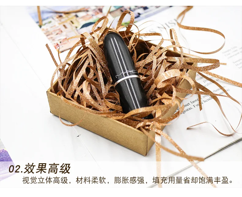 New Products jin cong si General-Wholesale with Glitter Powder Flash Plastic Birthday Gift Box Decoration Filler