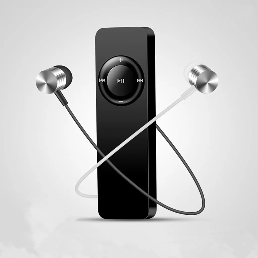 Портативный USB мини MP3 музыкальный плеер Поддержка Micro SD TF карты обучения спорта Встроенный высокой энергии перезаряжаемый
