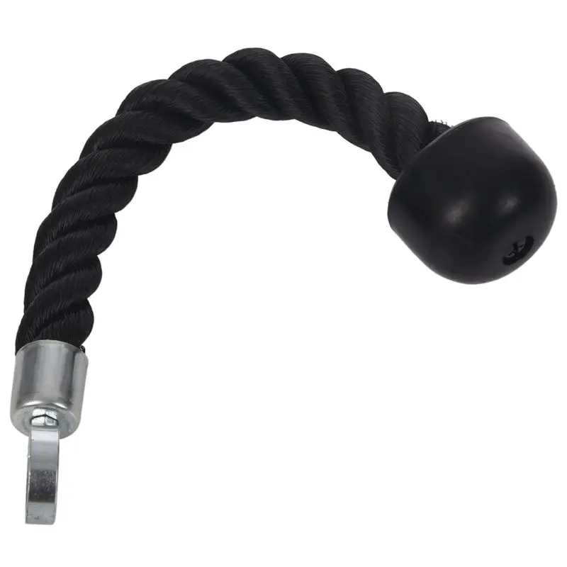 Single Grip Tricep Rope with Cable Machine Attachment
