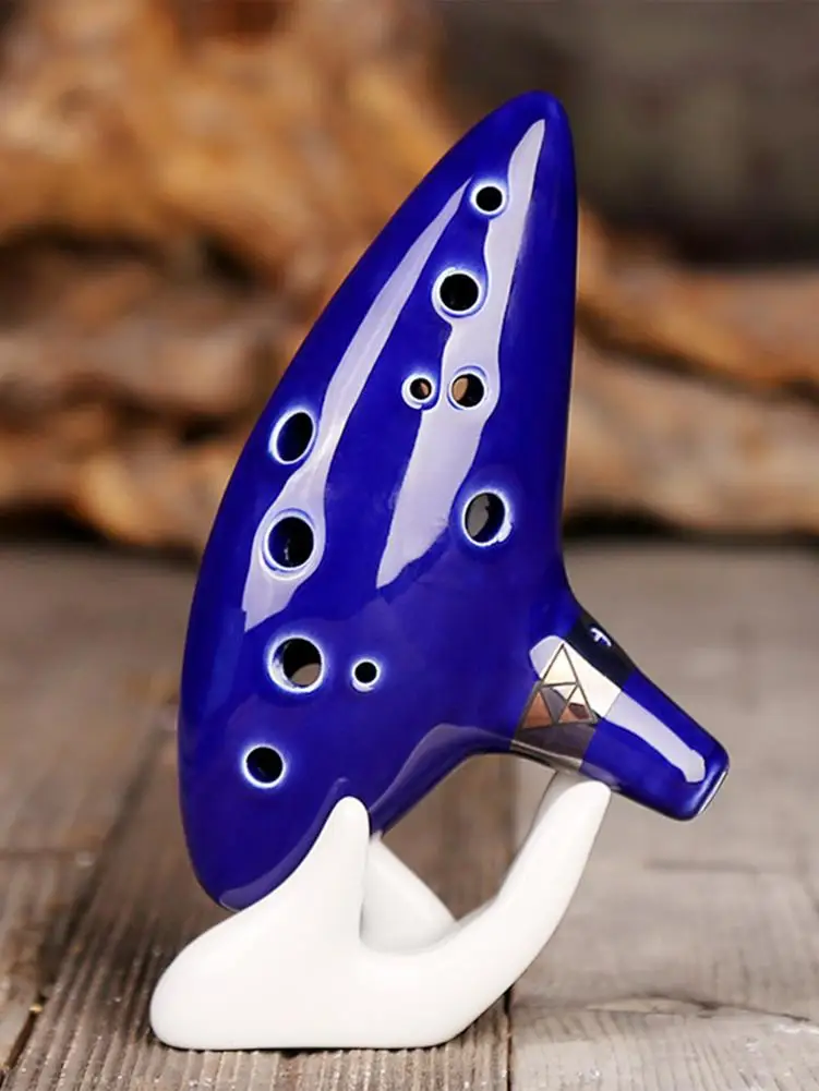 Legend Of ocarina s 12 Hole Alto C ocarina Подарочный инструмент для фанатов изысканный темтемтембр легко узнать портативный/FFY/