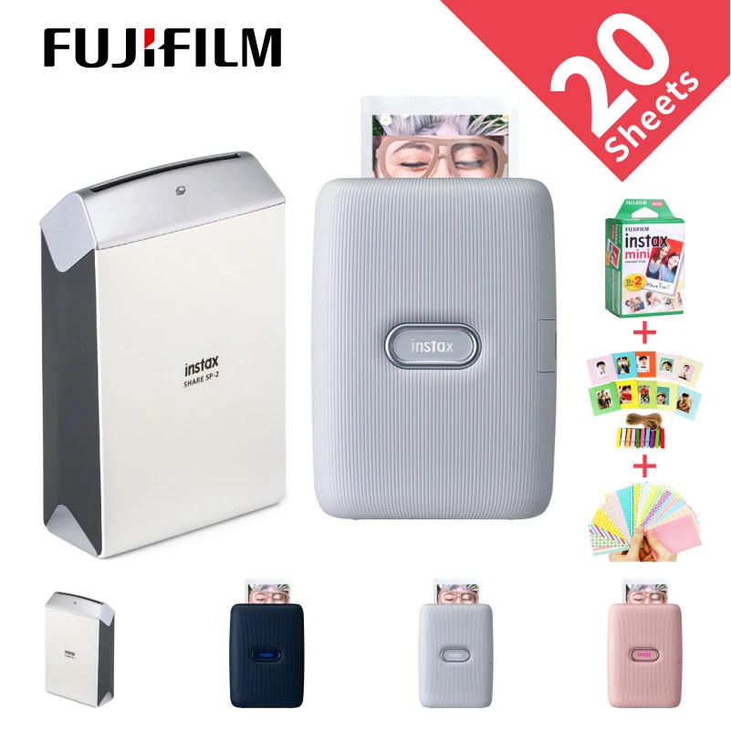 Принтер Fujifilm Instax Share для смартфонов обновление до Mini Link Print с видео управления