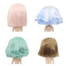 Ледяная фабрика blyth кукла парик rbl головы и купол короткие волосы для DIY на заказ