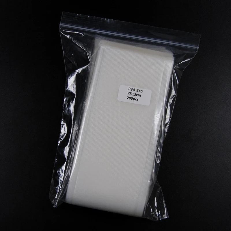 JIGEECARP 1000 шт. PVA сумки 7x15 см ловля карпа быстро растворимые неостатки крупный промысел снасти карпы Приманки Мешки