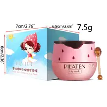 Маска для губ для ночного сна унисекс увлажняющий, отшелушивающий Осветляющий цвет линий крем для ухода за губами