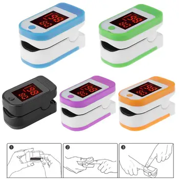 

Pro Finger Tester Pulse Oxygen Saturation Monitor Blood Oximeter Blood Pressure Meter Heart Rate Detector Health Care Mater Tool