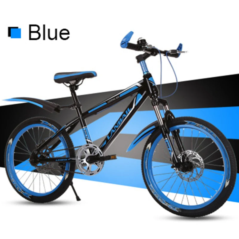Mountain Bike 20-Inch Shock Absorber Two-Disc Brake Children's Bicycle Bicycle Road Bicycle