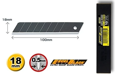 OLFA L-1 LBD-10 LBB-10 LB-10 Extra Heavy-Duty Cutter with an anti-slip rubber grip OLFA saw blade FOR L-1