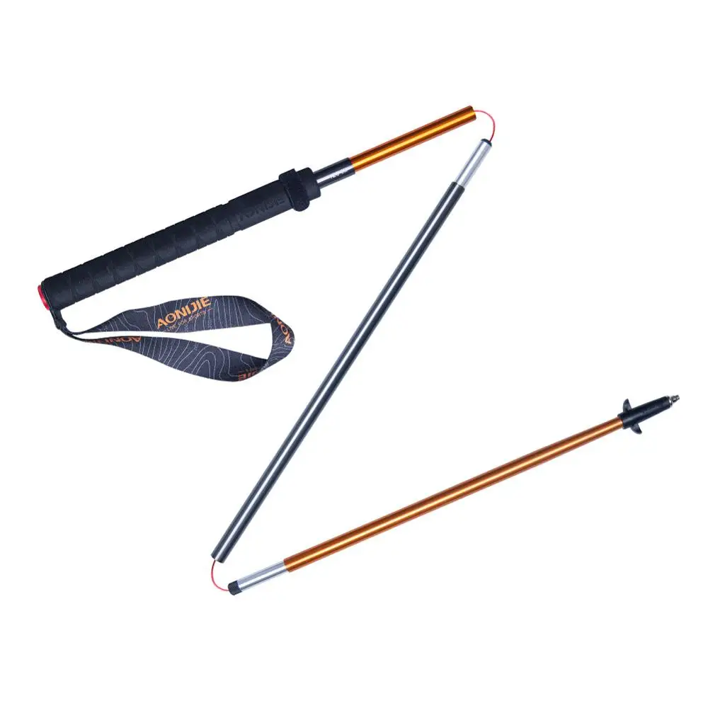 Trekking-Poles Walking-Stick Ultralight Carbon-Fiber AONIJIE Race Running Folding E4201