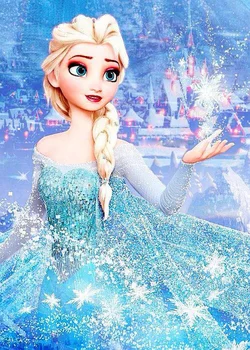 

JMINE Div 5D Frozen Queen Elsa Princess Full Diamond Painting cross stitch kits art Cartoon 3D paint by diamonds