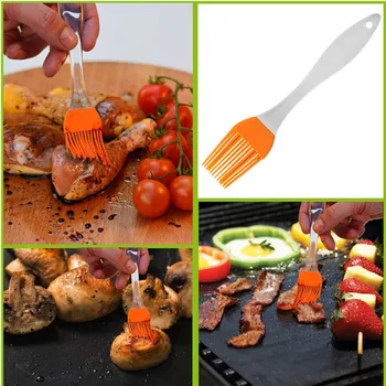 

Non-stick Barbecue Grilling Mats High Security Grid Shape BBQ Mat Heat Resistance Reusable Grill Mesh For Outdoor Activities