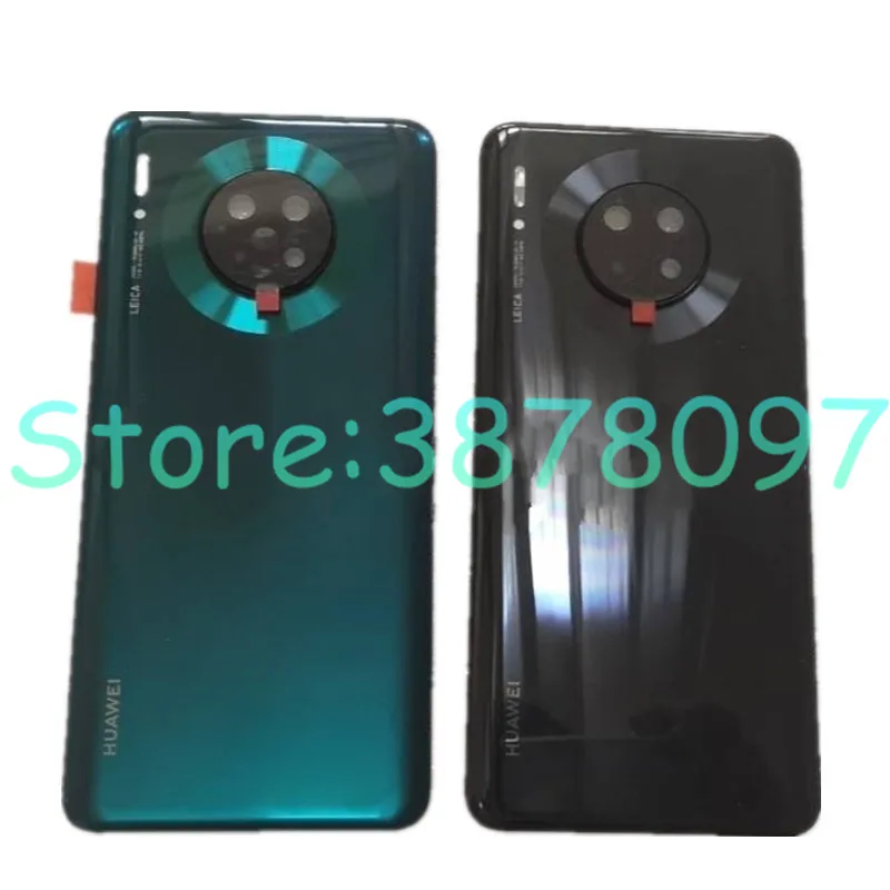 Чехол для huawei mate 30 mate 30, стеклянная крышка для батареи, задняя крышка, корпус, чехол для двери с камерой, стеклянный объектив