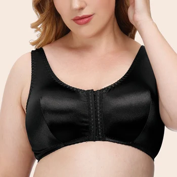 

Sexy New Women Bra Front Buckle Thin Mold Cup Vest Lingerie Cozy Underwire Underwear Tops Size 28 32-46 C D DD E F