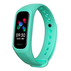 Vibrant Silicone Strap - Water-Resistant Sport Wristband Replacement Bracelet (Turquoise)