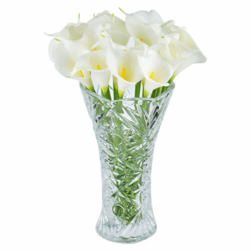 10 PCS Artificial Flowers Good Flexibility Suitable For Christmas Weddings Birthday Parties Home Decor