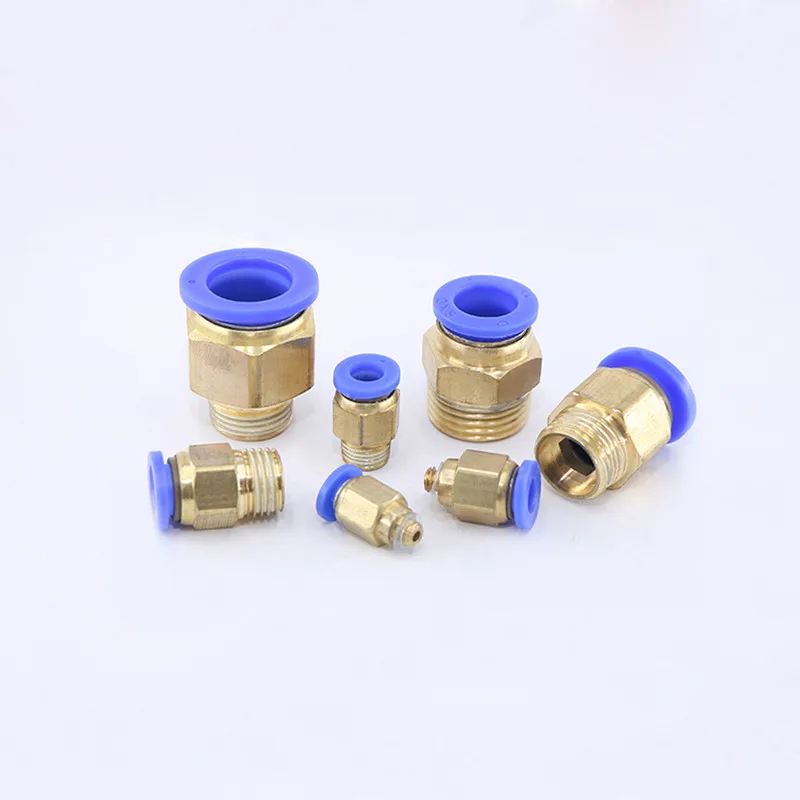 

PC Series 12 14 16mm Threaded Straight Pneumatic Component Pneumatic Connector Tube Pipe Fittings