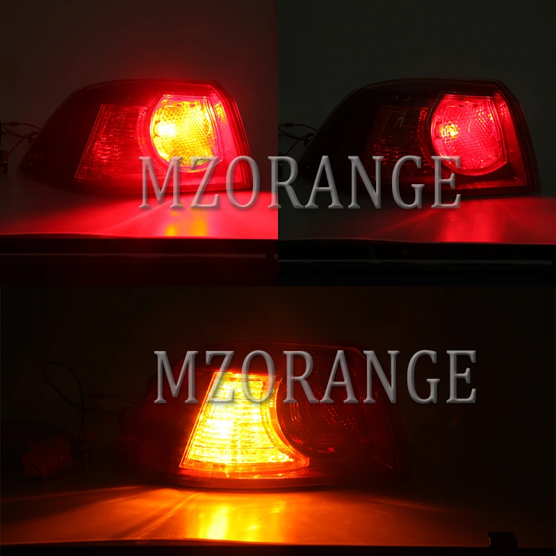 MZORANGE наружный/внутренний задний фонарь поворотного сигнала задний тормозной фонарь для Mitsubishi Lancer-EX EVO 10 2007