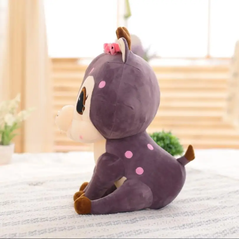1 шт. 30 см Милый Жираф Плюшевые игрушки Мягкая Sika олень Подушка Куклы Kawaii Мягкие плюшевые животные игрушки детские подарки