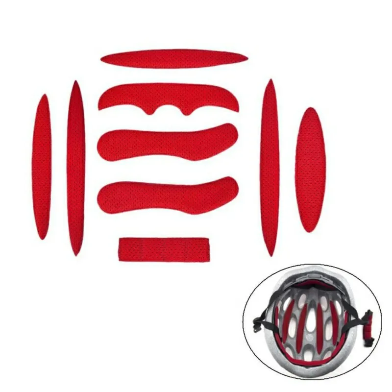 

Motorcycle Helmet Pads Helmet Padding Cycling Helmet Pads Sealed Sponge Bicycle Helmet Inner Pads Protection