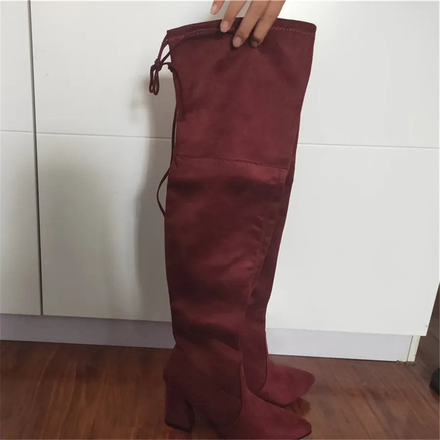 

Winter Woman Elastic High Long Overknee Boots