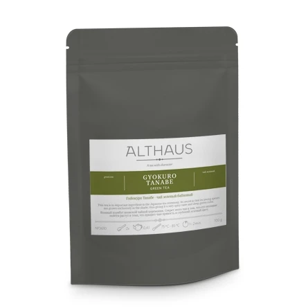 Чай зеленый листовой Althaus Gyokuro Tanabe 100гр | Продукты
