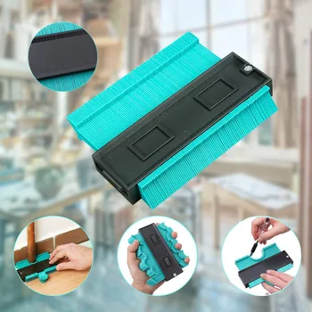 

Contour Gauge Irregular Profile Measurement Ruler Contour Measuring Tools S7 #5