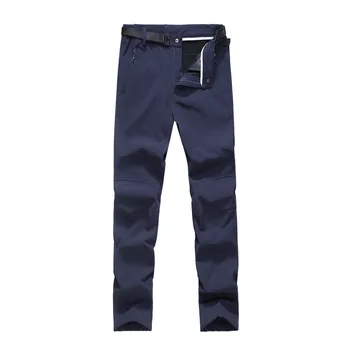 

2020 Autumn Men New Style Spring and Autumn Outdoor Wear-Resistant plus Velvet Quick-Dry Couples Outdoor Pants Large Size