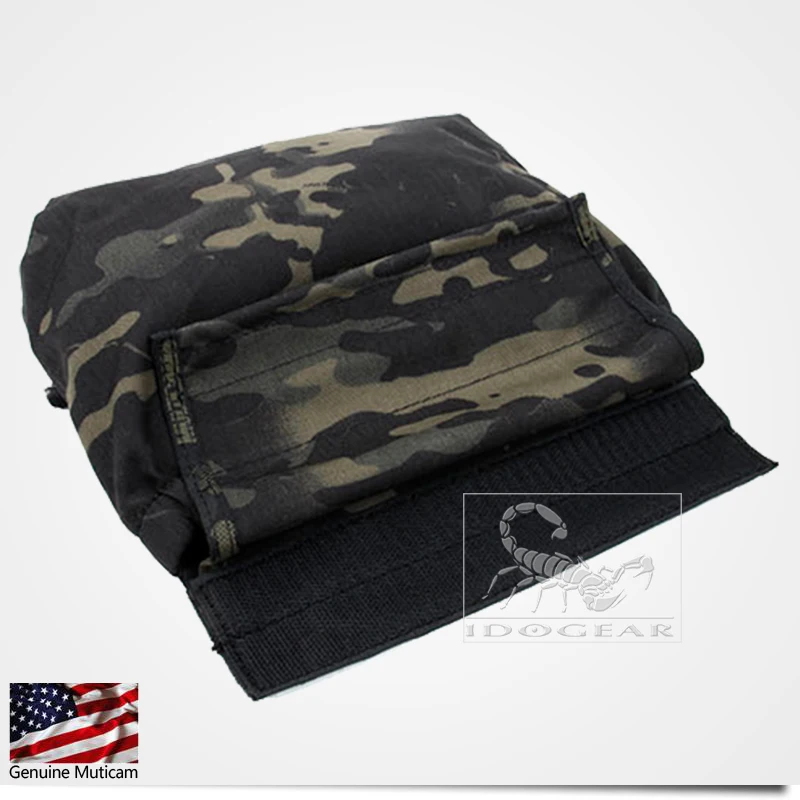 TMC Velco Roll Dump Pouch Armor Carrier Drop Pouch Airsoft Gear Nylon Airsoft Military Tactical Tool bags Multicam 2461