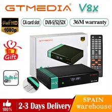 Приемник gtmedia V8X, встроенный Wi-Fi 1080P DVB-s/s2/s2x, спутниковый ресивер gtmedia V7 s2x с USB, Wi-Fi, бесплатный FTA gtmedia V8 nova Приемник gtmedia V8X, встроенный Wi-Fi 1080P DVB-s/s2/s2x, спутниковый ресивер gtmedia V7 s2x с USB, Wi-Fi, бесплатный FTA gtmedia V8 nova