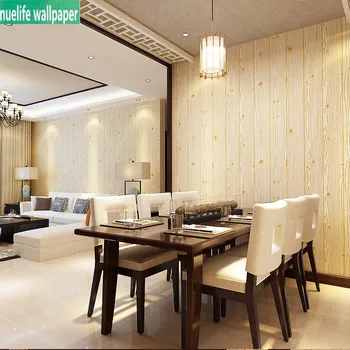 

Modern Chinese yellow antique wood grain non-woven wallpaper bedroom living room corridor TV background wall ceiling wallpaper