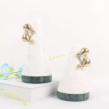 

Modern Minimalist Marble Ball Character Cartoon Decoration Children Room Bedroom Bookshelf Decorations A491