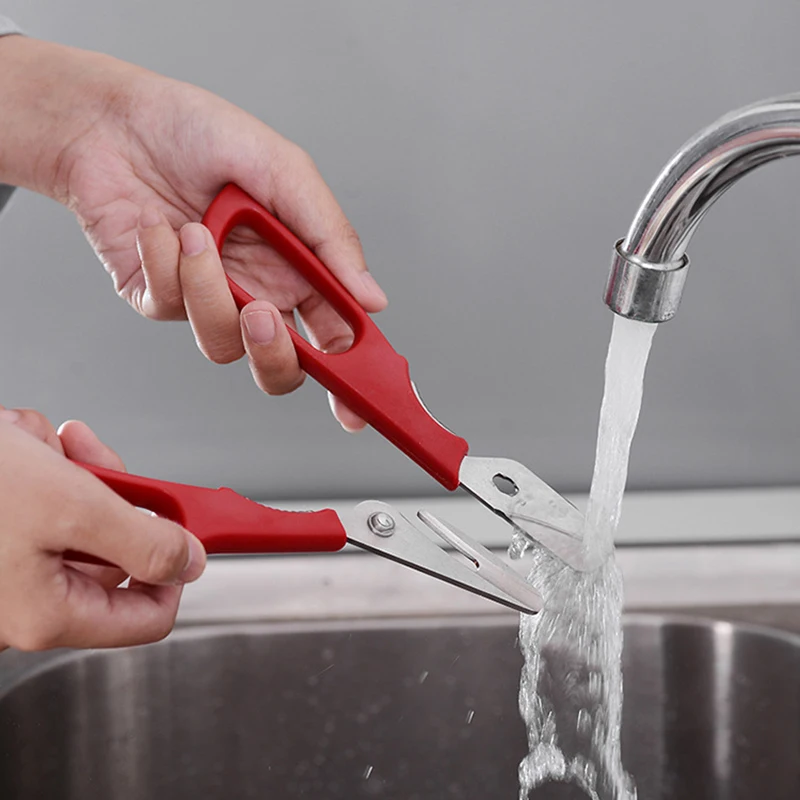 Seafood Scissors Lobster Fish Shrimp Crab Seafood Scissors Cut Shell Kitchen Tool Fish Knife Pliers Pliers Scissors Accessories