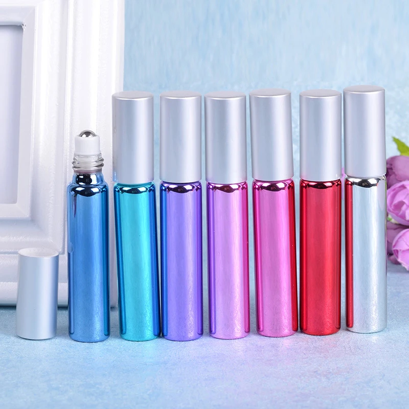 10ml Perfume Bottle Roller Ball Essential Oil Refillable Bottle Spary Bottle Empty Cosmetic Containers 3